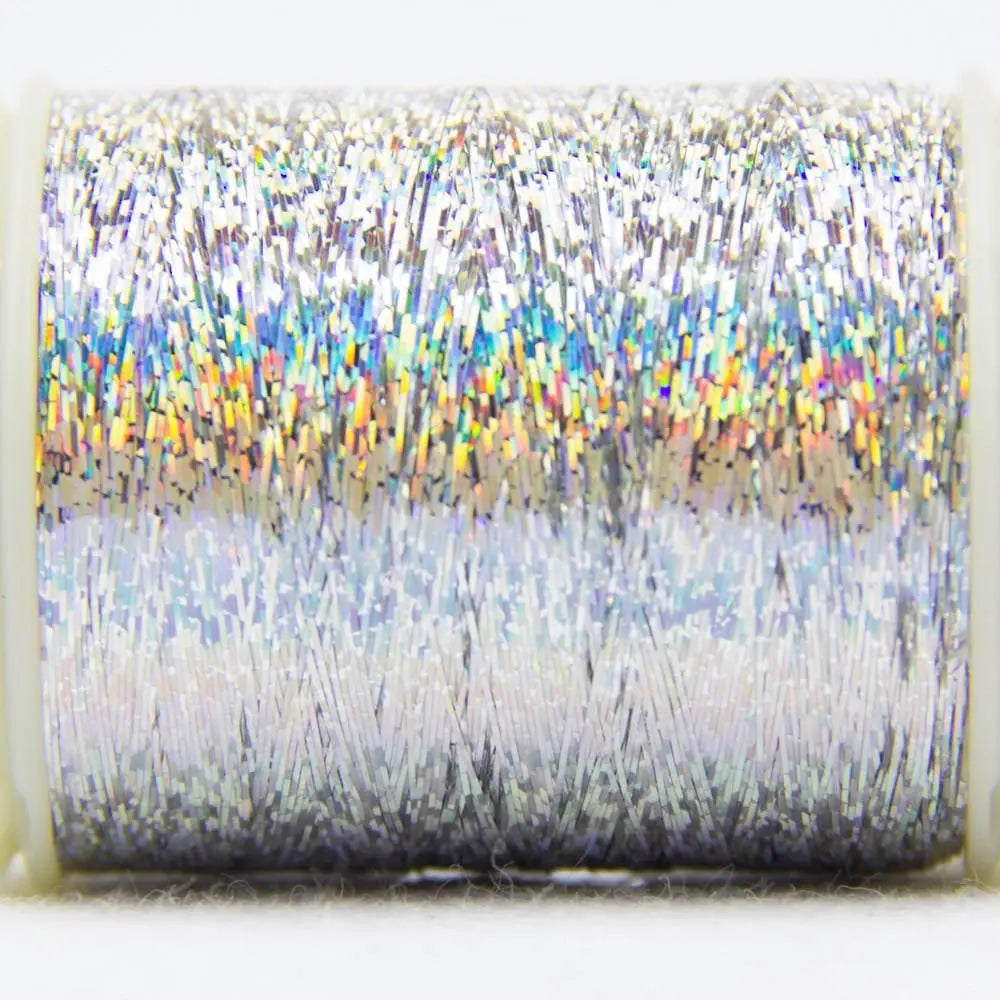 HC8151 - Hologram™ Polyester Slitted Silver Thread WonderFil USA