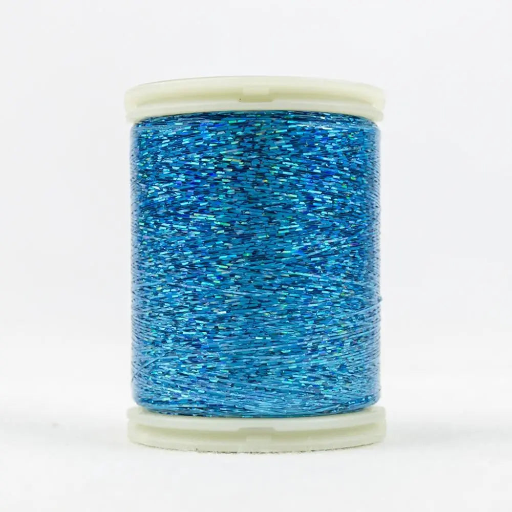 HC8157 - Hologram™ Polyester Slitted Blue Thread WonderFil USA