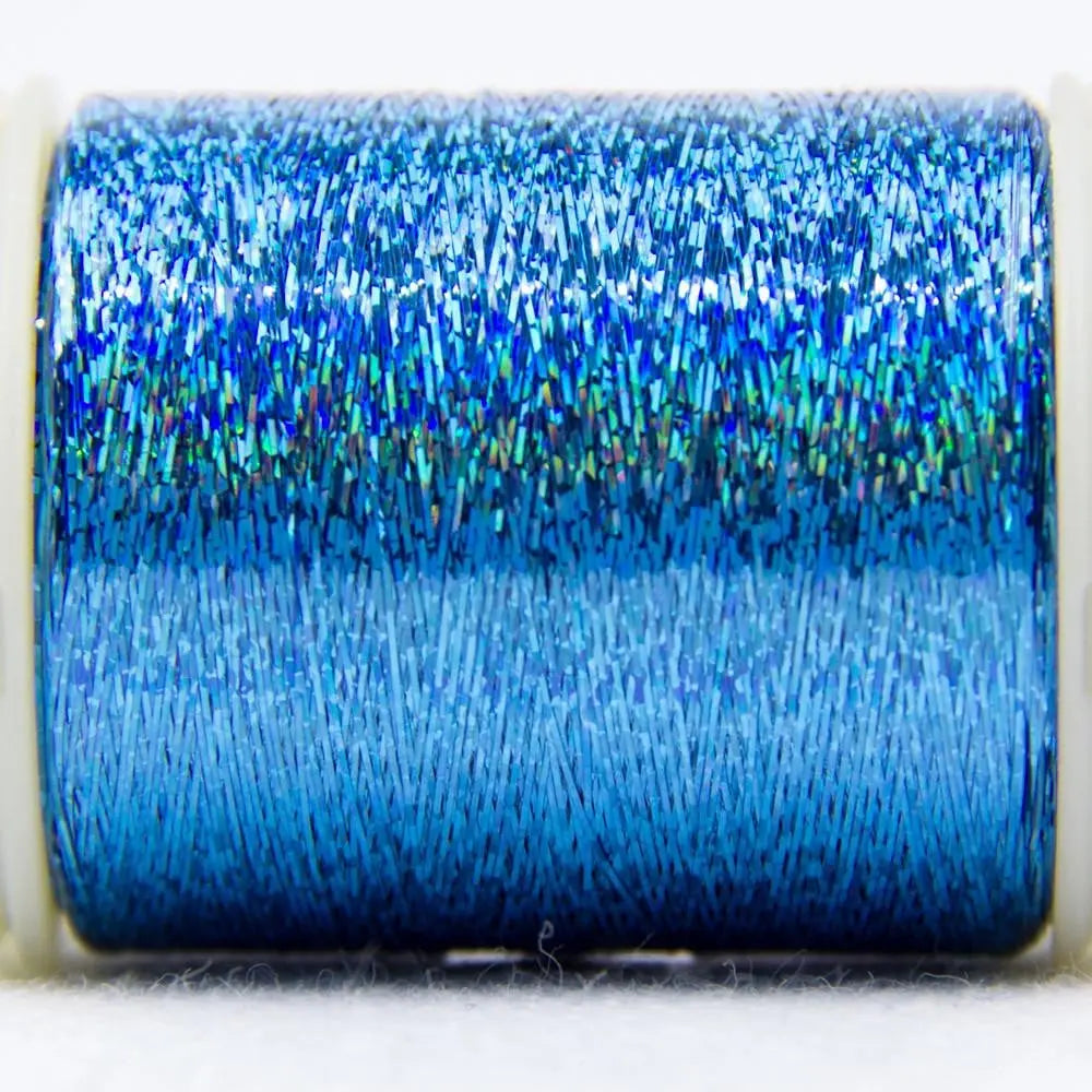 HC8157 - Hologram™ Polyester Slitted Blue Thread WonderFil USA