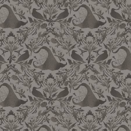P&B Textiles Hocus Pocus Witch Hat Damask quilting fabric