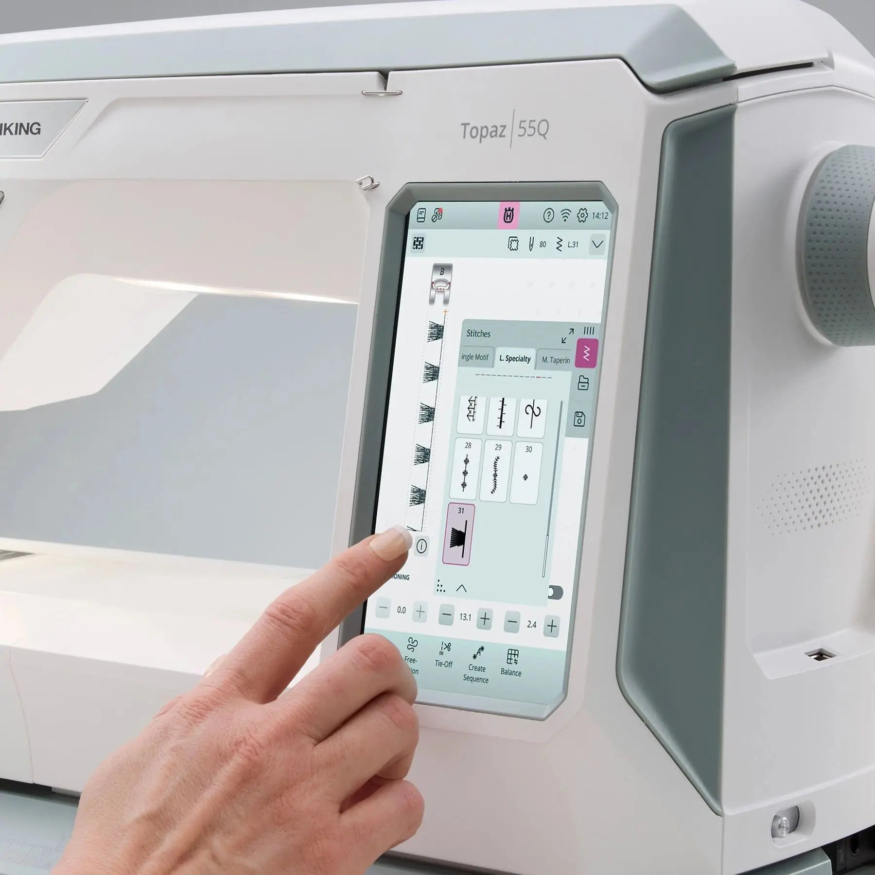 HUSQVARNA® VIKING® TOPAZ™ 55Q Sewing Machine Singer