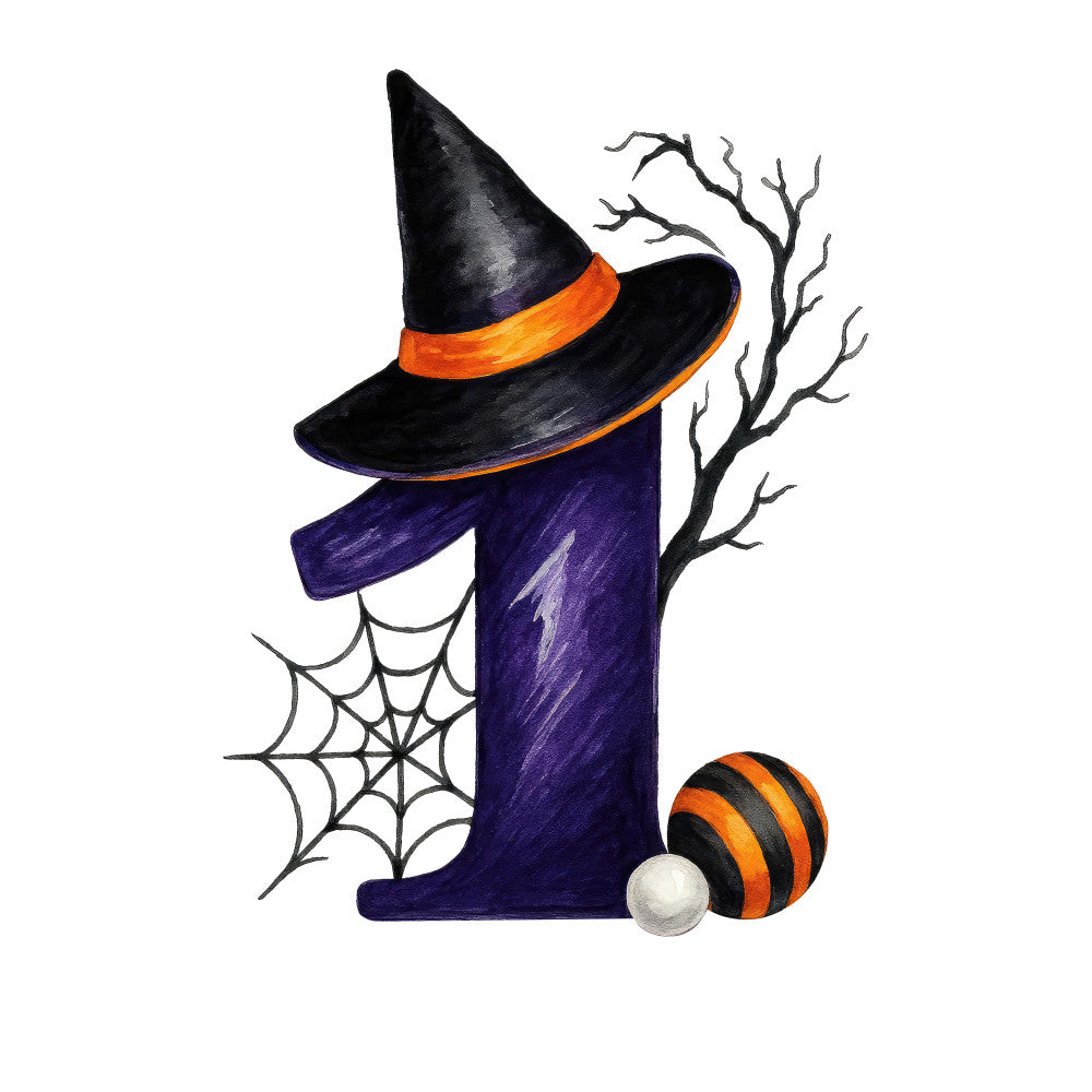 Halloween Alphabet Fabric Panel 15 QuiltingFabricPanels