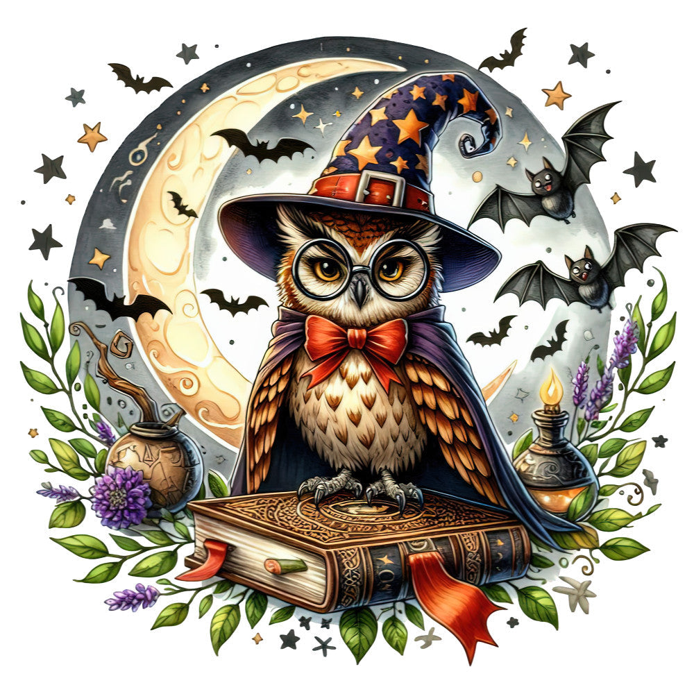 Halloween Wonder Animals Fabric Panel 82 QuiltingFabricPanels