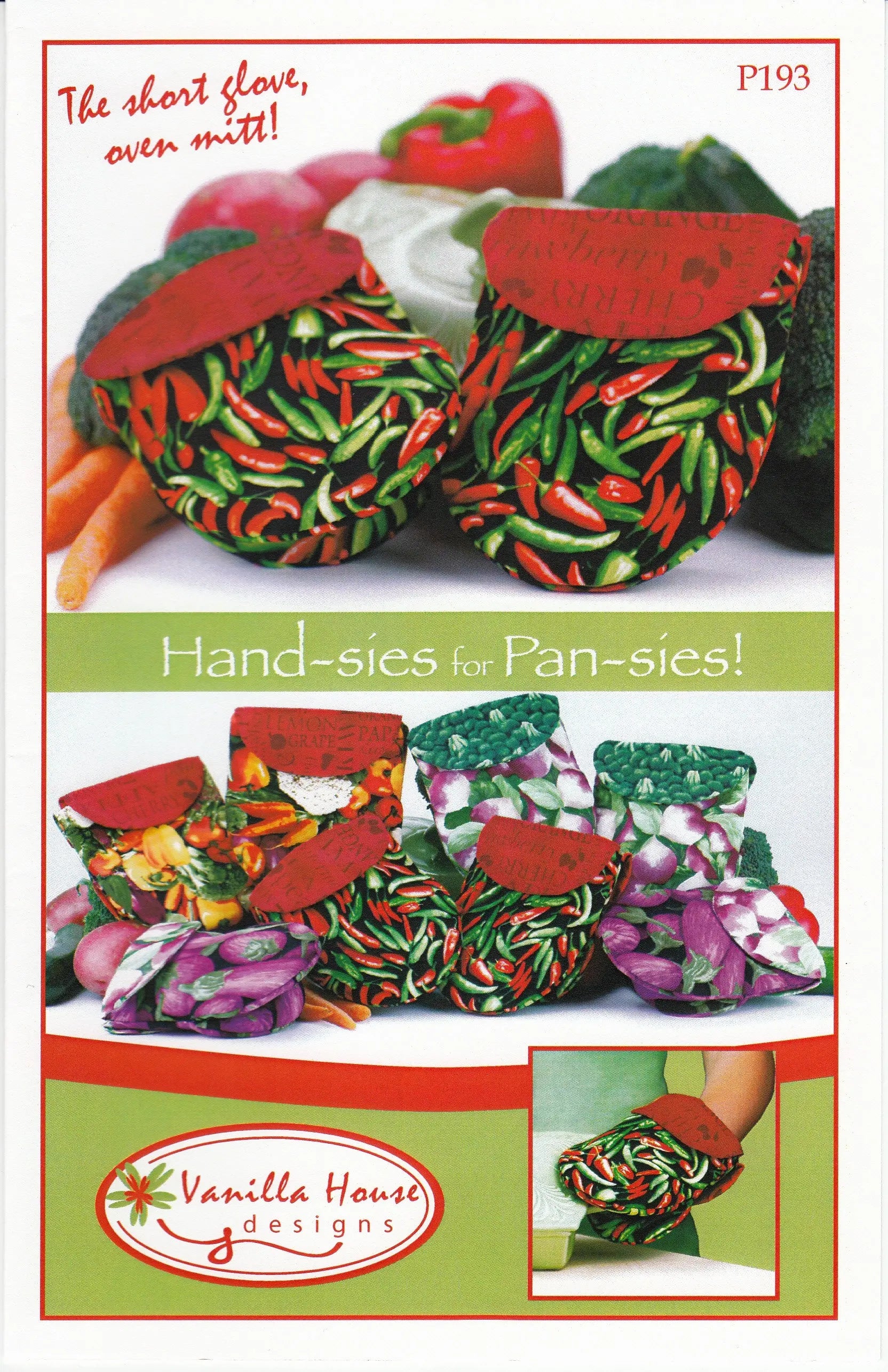 Hand-sies for Pan-sies - Short Glove - Linda's Electric Quilters