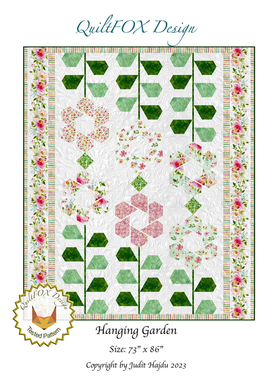 Hanging Garden Sweet Surrender - Linda's Electric Quilters