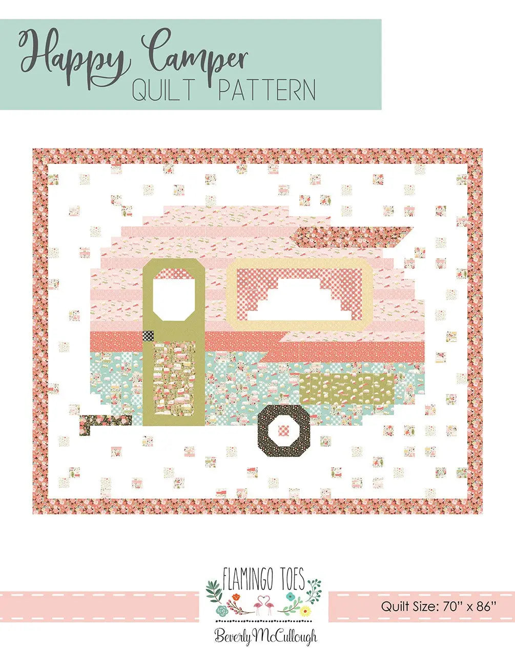 Happy Camper Quilt Pattern Checker Distributor