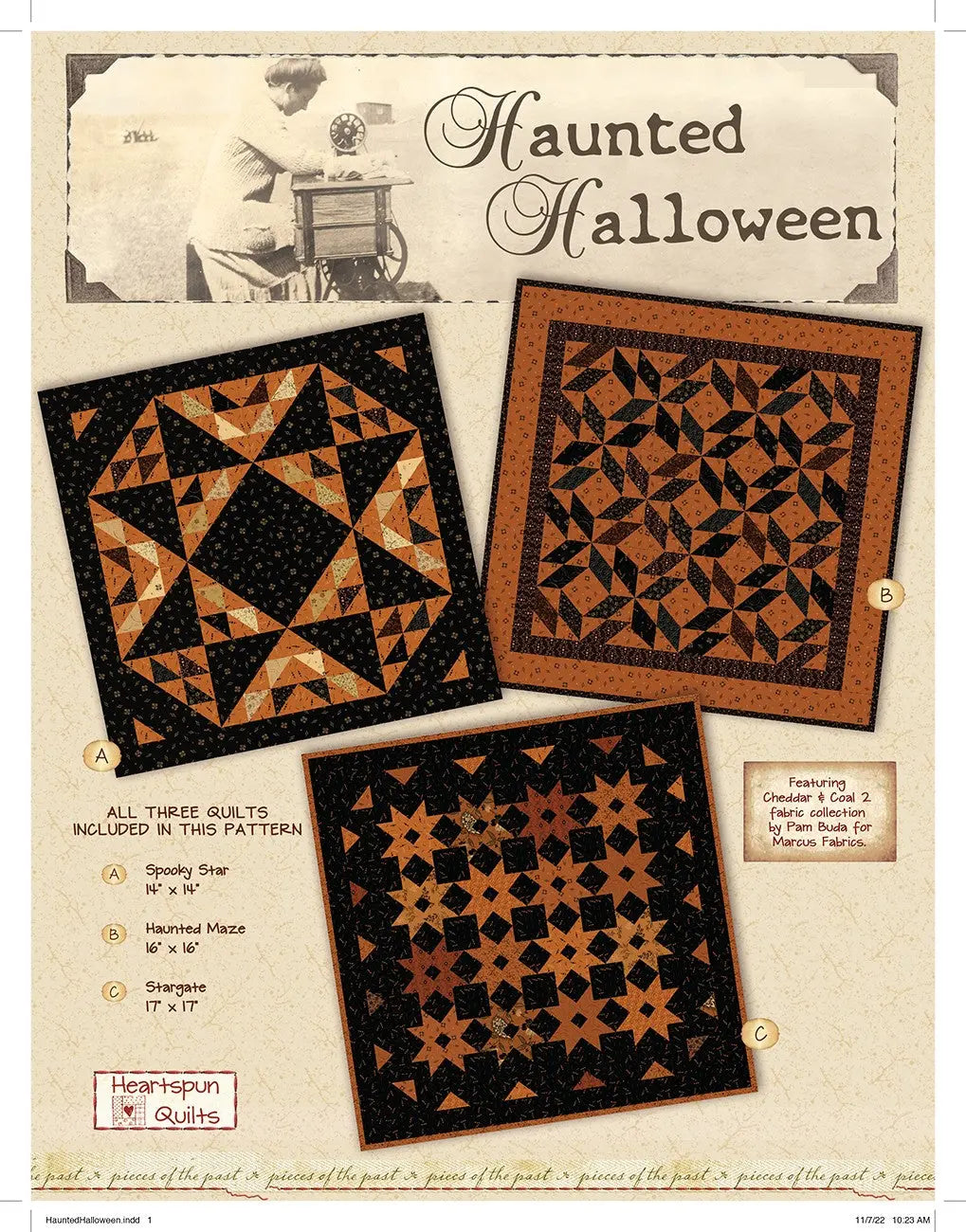 Haunted Halloween - Linda's Electric Quilters