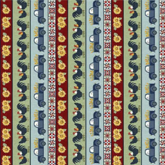 Heartland - Stripe 44" / 45" Fabric Per Yard The Fabric Company