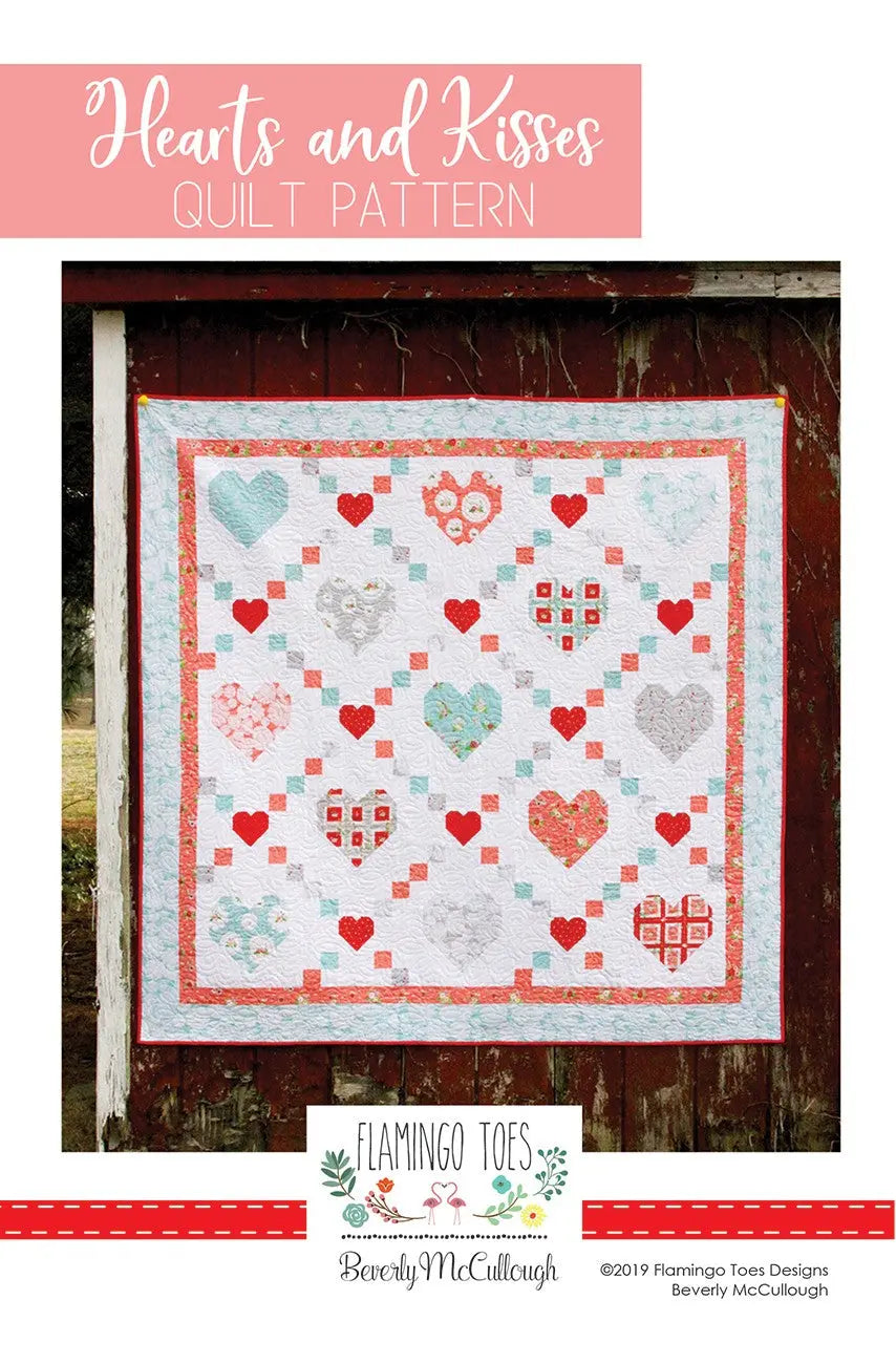Hearts and Kisses Quilt Pattern - Linda's Electric Quilters