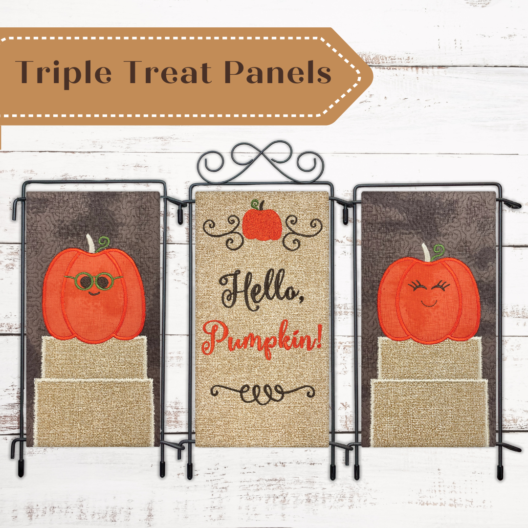 Hello Pumpkin Triple Treat Panels