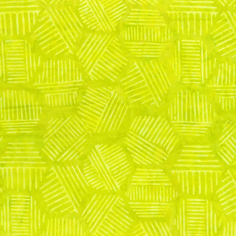 Hexies Citrus Green 81700-72 Cotton 44"/45" Fabric Per Yard Northcott