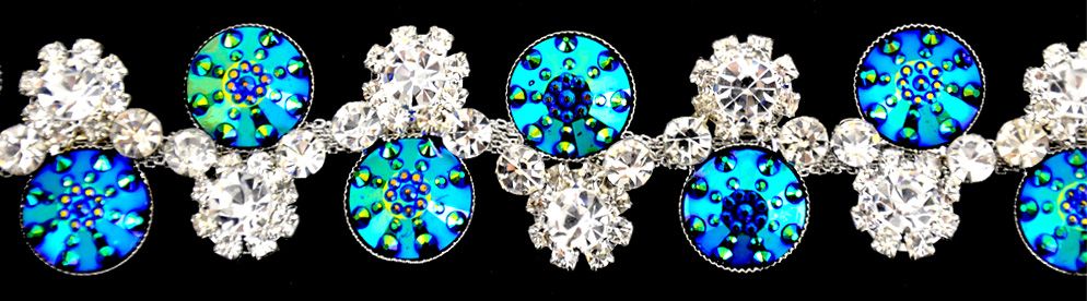 High End Rhinestone Trimmings - BR-456