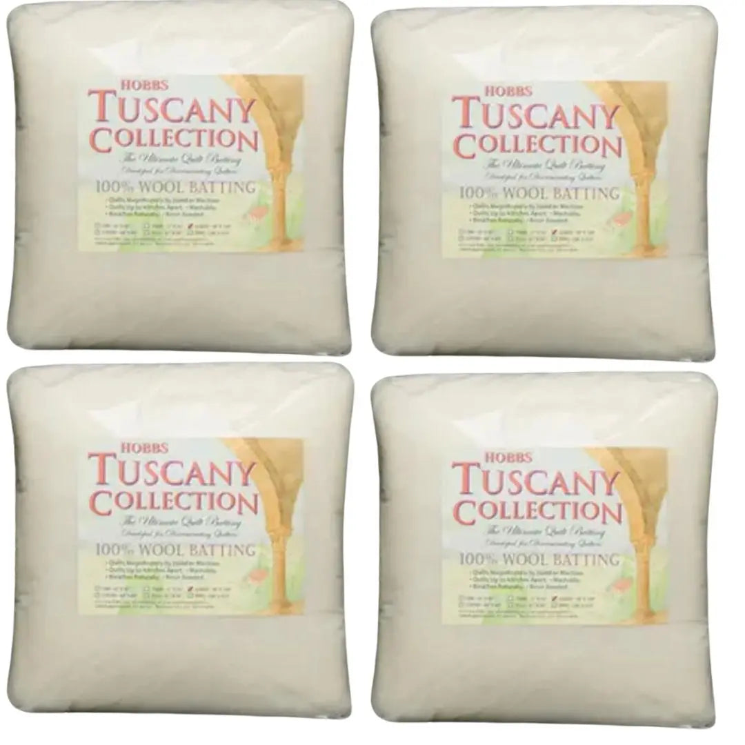 Hobbs Tuscany Wool Queen Size Bundle Set of 4 - Linda's Electric Quilters