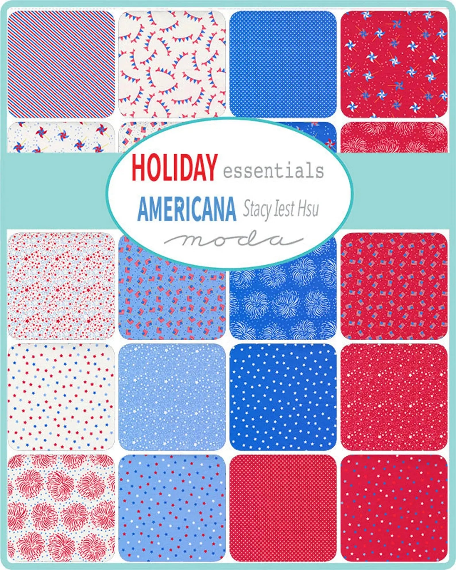 Holiday Americana Layer Cake United Notions