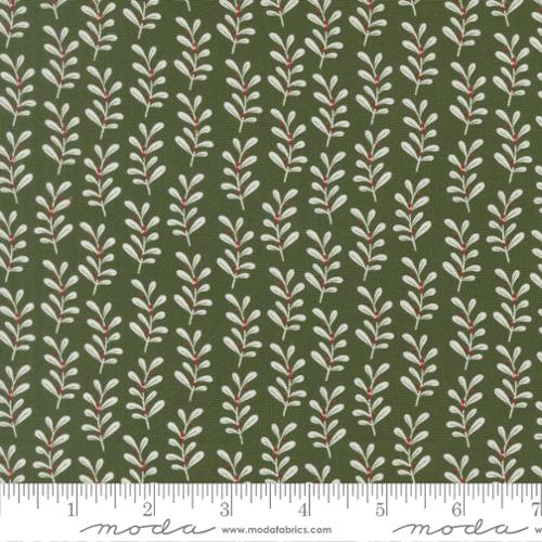 Holly Gingerbread Lane 44 45 inch Cotton Fabric Moda Fabrics