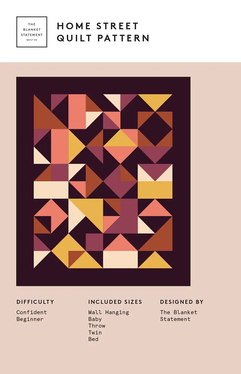 Home Street Quilt Pattern - Linda's Electric Quilters