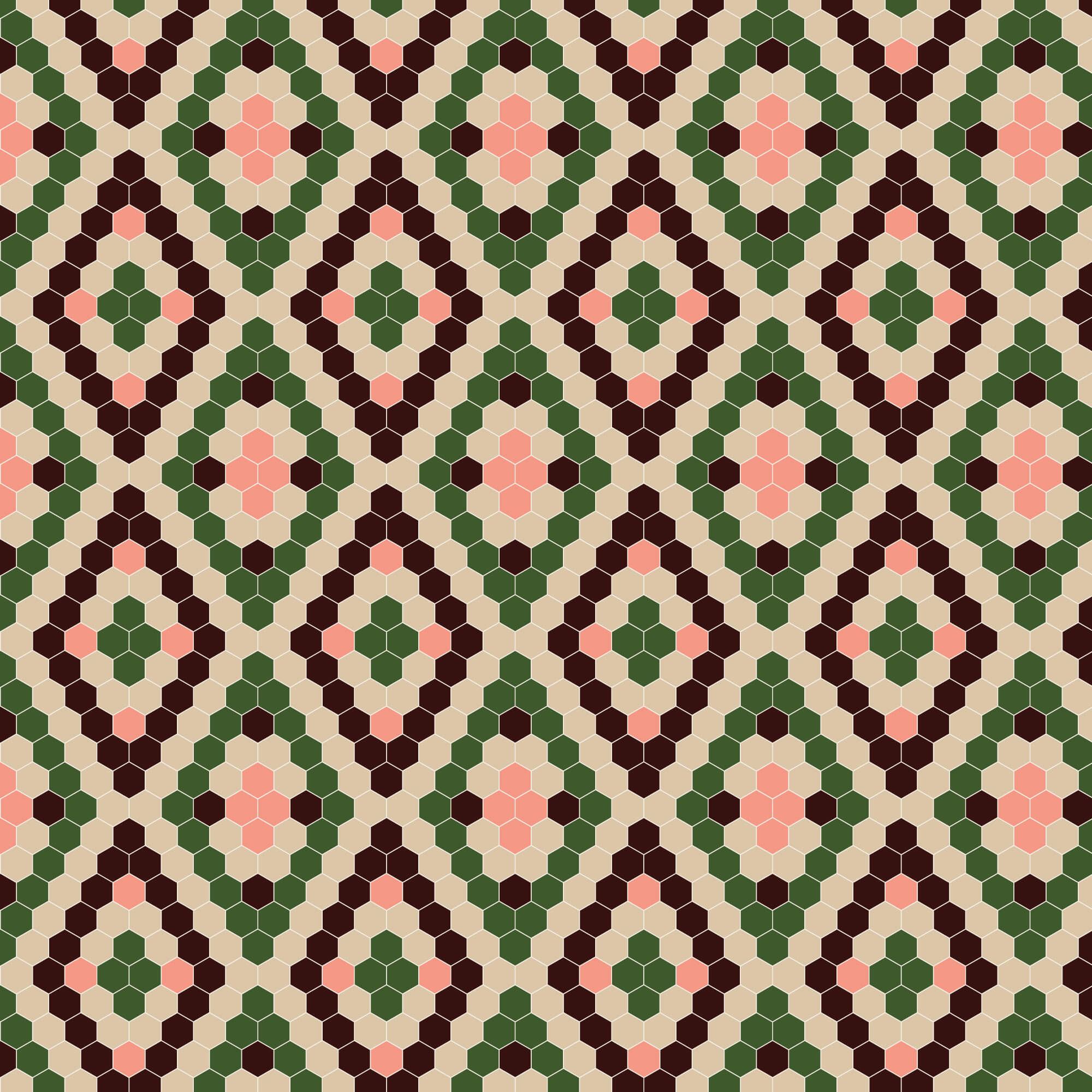 Honey Garden - Honeycomb 44" / 45" Fabric Per Yard