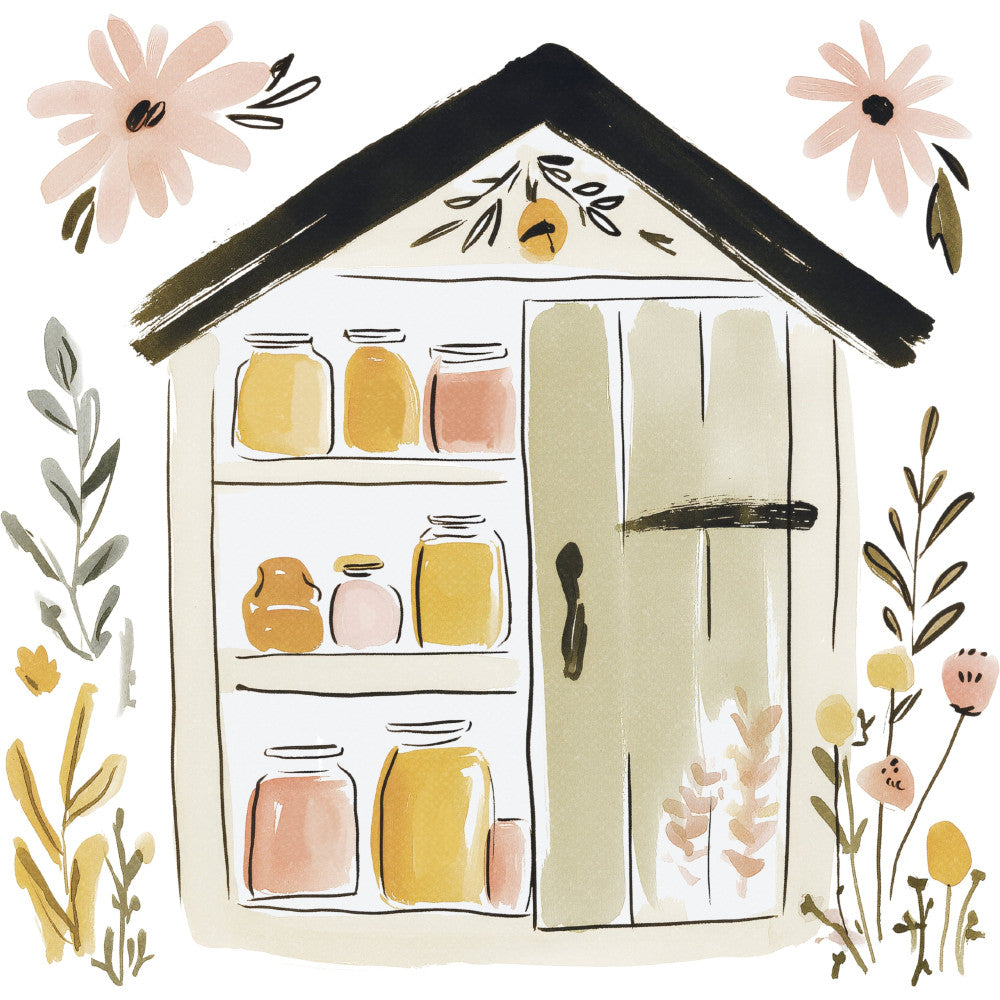 Honey Meadows Fabric Panel 4