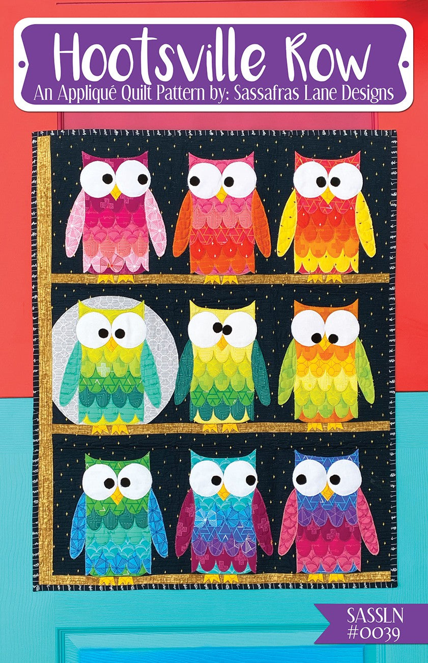 Hootsville Row - Linda's Electric Quilters