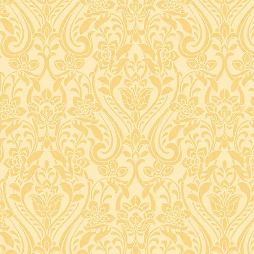 Hummingbirds and Honeysuckle - Damask (Medium Sun) 44" / 45" Fabric Per Yard The Fabric Company