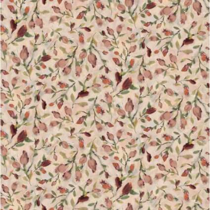 Hydrangea Reverie Flower Buds quilting fabric by Springs Creative, hydrangea bud print on cotton, sold by the yard