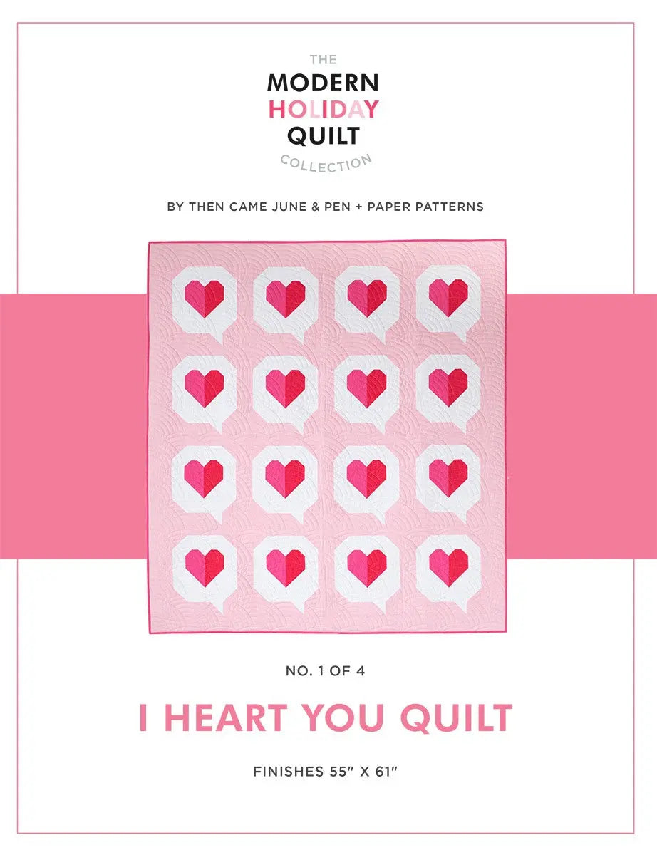 I Heart You Quilt - Linda's Electric Quilters