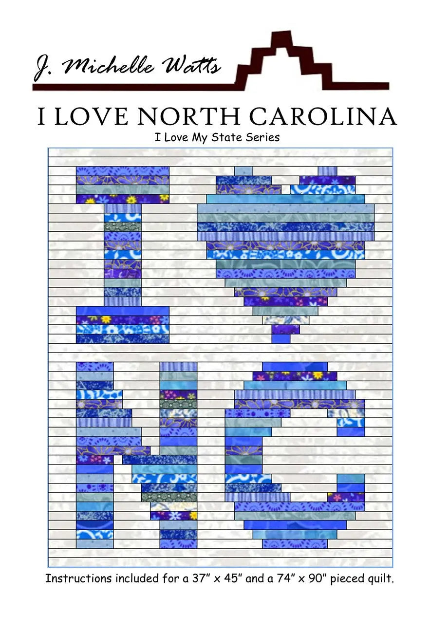 I Love North Carolina - Linda's Electric Quilters