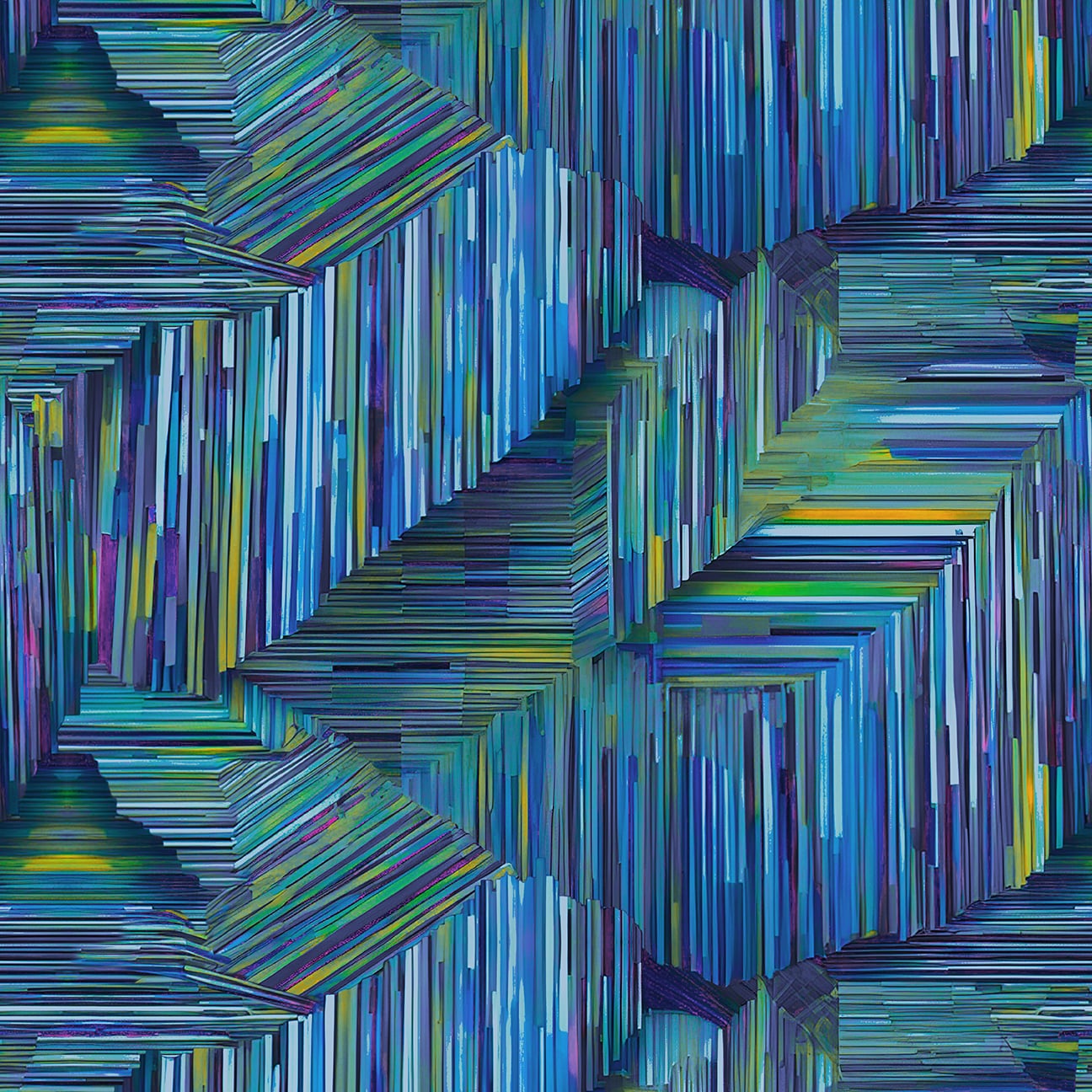 I Walk the Line Pacific Cotton Wideback Fabric per yard