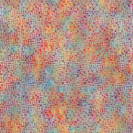 In The Beginning Fabrics Fabric Impressions Weave Multi Light Cotton 44"/45" Fabric Per Yard