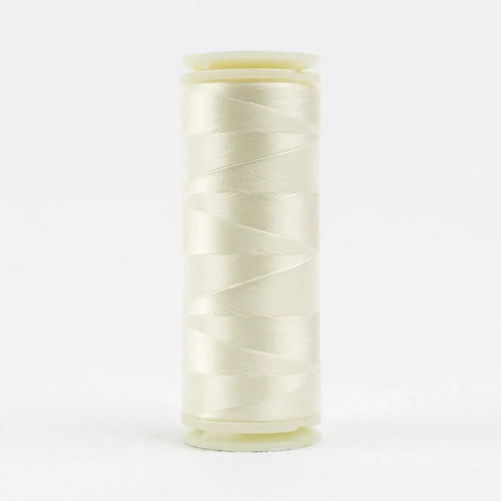 IF112 - InvisaFil™ 100wt Cottonized Polyester Antique White Thread WonderFil USA