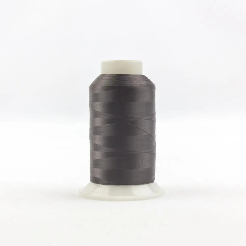 IF168 - InvisaFil™ 100wt Cottonized Polyester Charcoal Thread WonderFil USA