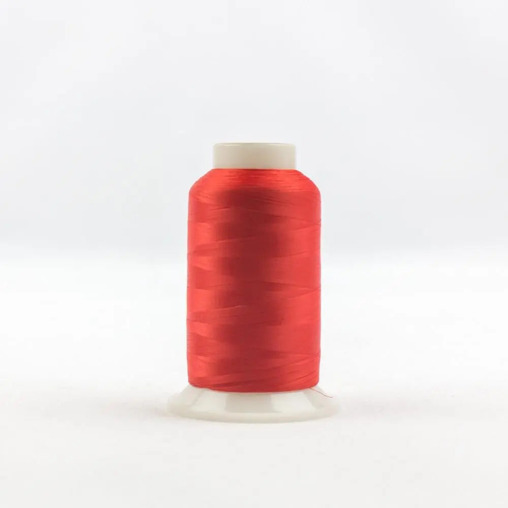 IF202 - InvisaFil™ 100wt Cottonized Polyester Red Thread WonderFil USA