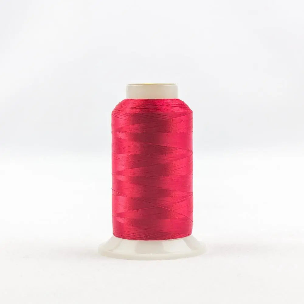 IF605 - InvisaFil™ 100wt Cottonized Polyester Christmas Red Thread WonderFil USA
