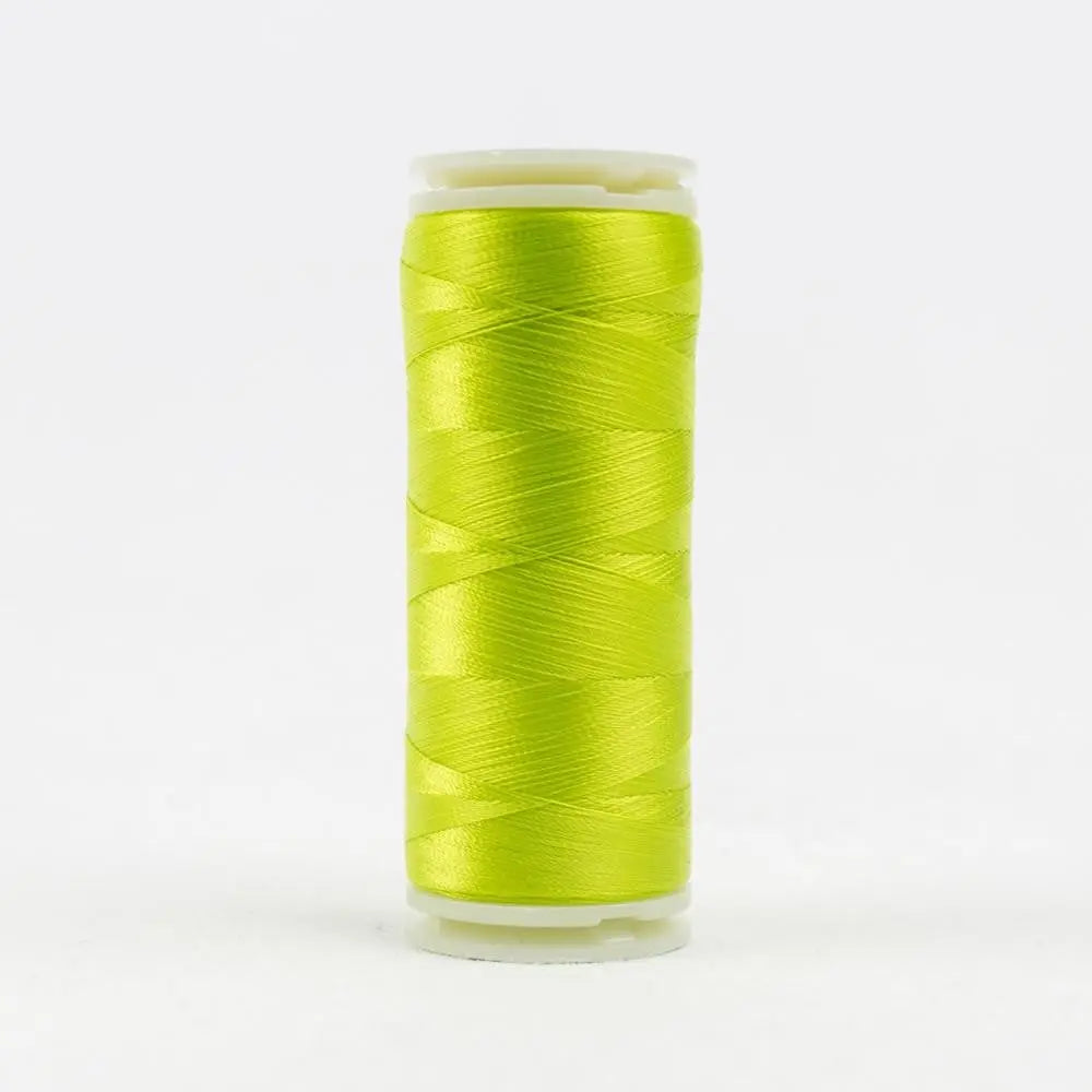 IF702 - InvisaFil™ 100wt Cottonized Polyester Chartreuse Thread WonderFil USA