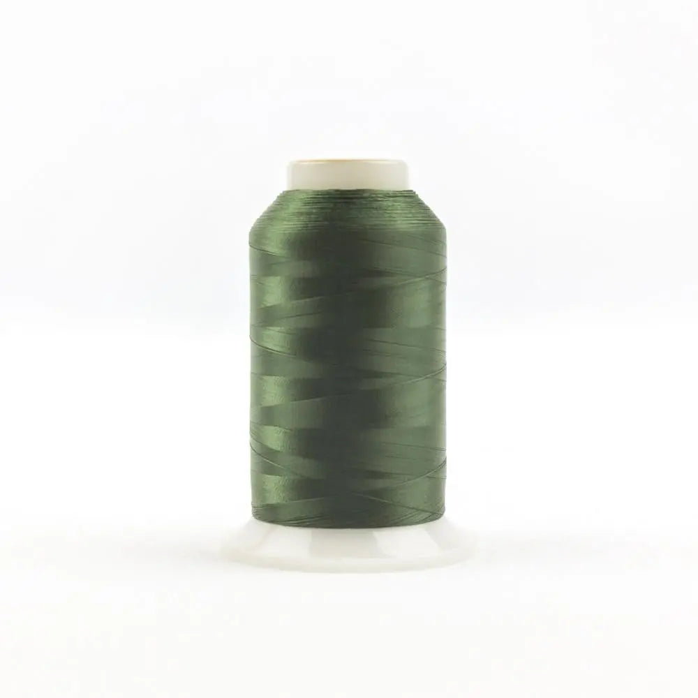 IF707 - InvisaFil™ 100wt Cottonized Polyester Hunter Green Thread WonderFil USA