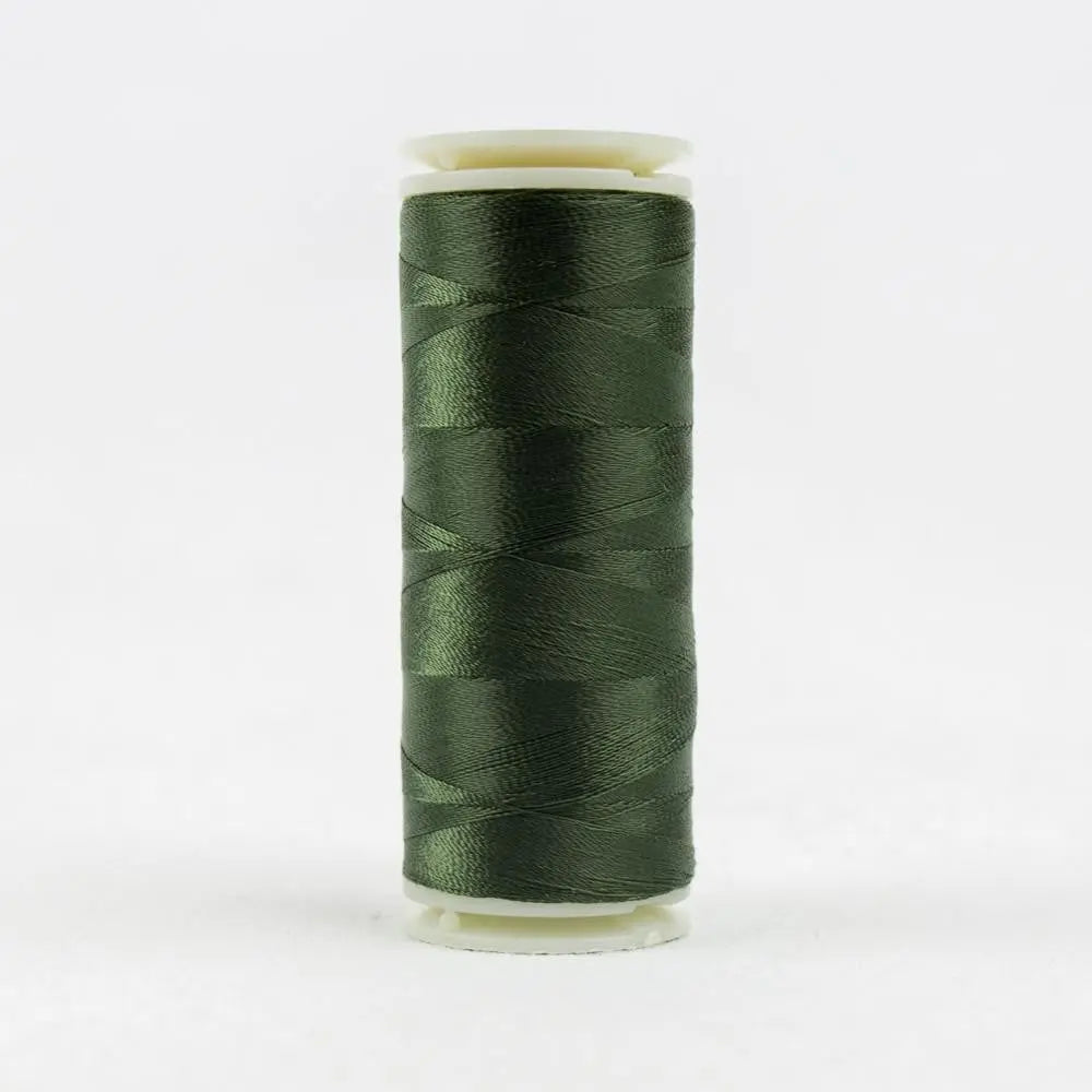 IF707 - InvisaFil™ 100wt Cottonized Polyester Hunter Green Thread WonderFil USA