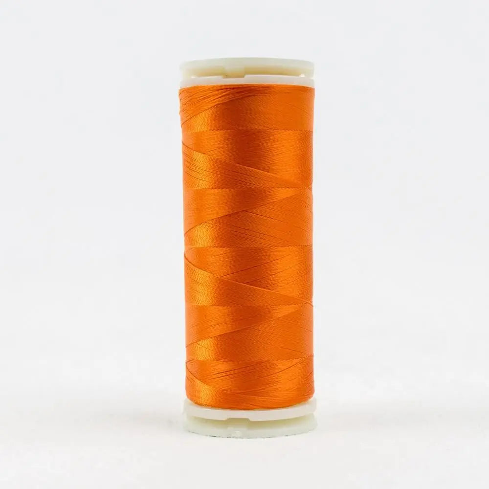 IF711 - InvisaFil™ 100wt Cottonized Polyester Pure Orange Thread WonderFil USA