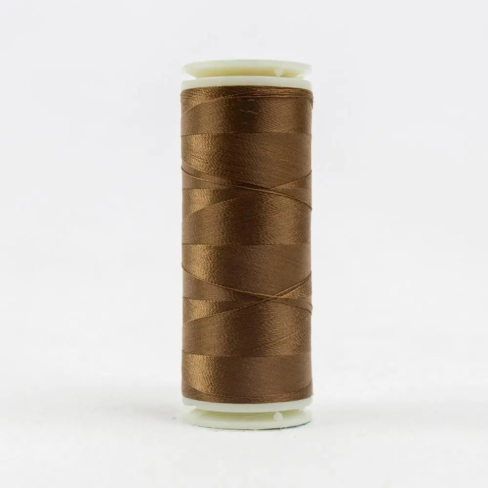 IF720 - InvisaFil™ 100wt Cottonized Polyester Chocolate Thread WonderFil USA