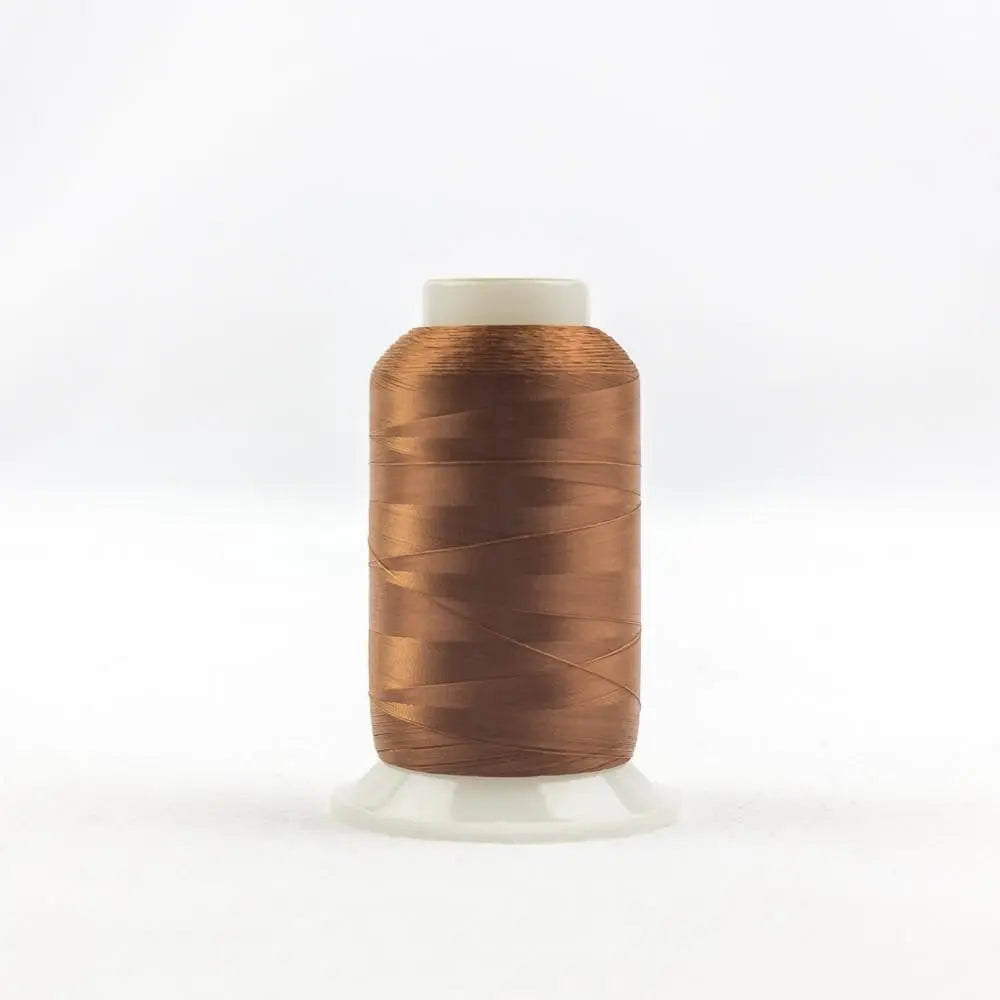 IF722 - InvisaFil™ 100wt Cottonized Polyester Cinnamon Thread WonderFil USA