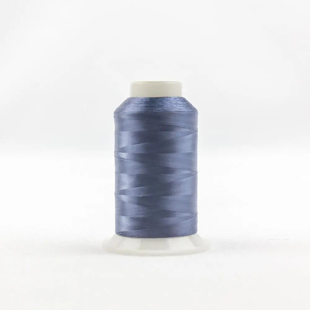 IF728 - InvisaFil™ 100wt Cottonized Polyester Stormy Dark Thread WonderFil USA