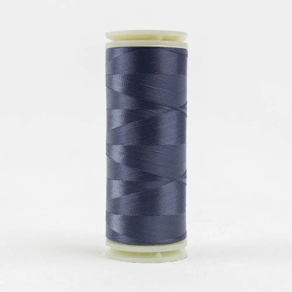 IF728 - InvisaFil™ 100wt Cottonized Polyester Stormy Dark Thread WonderFil USA