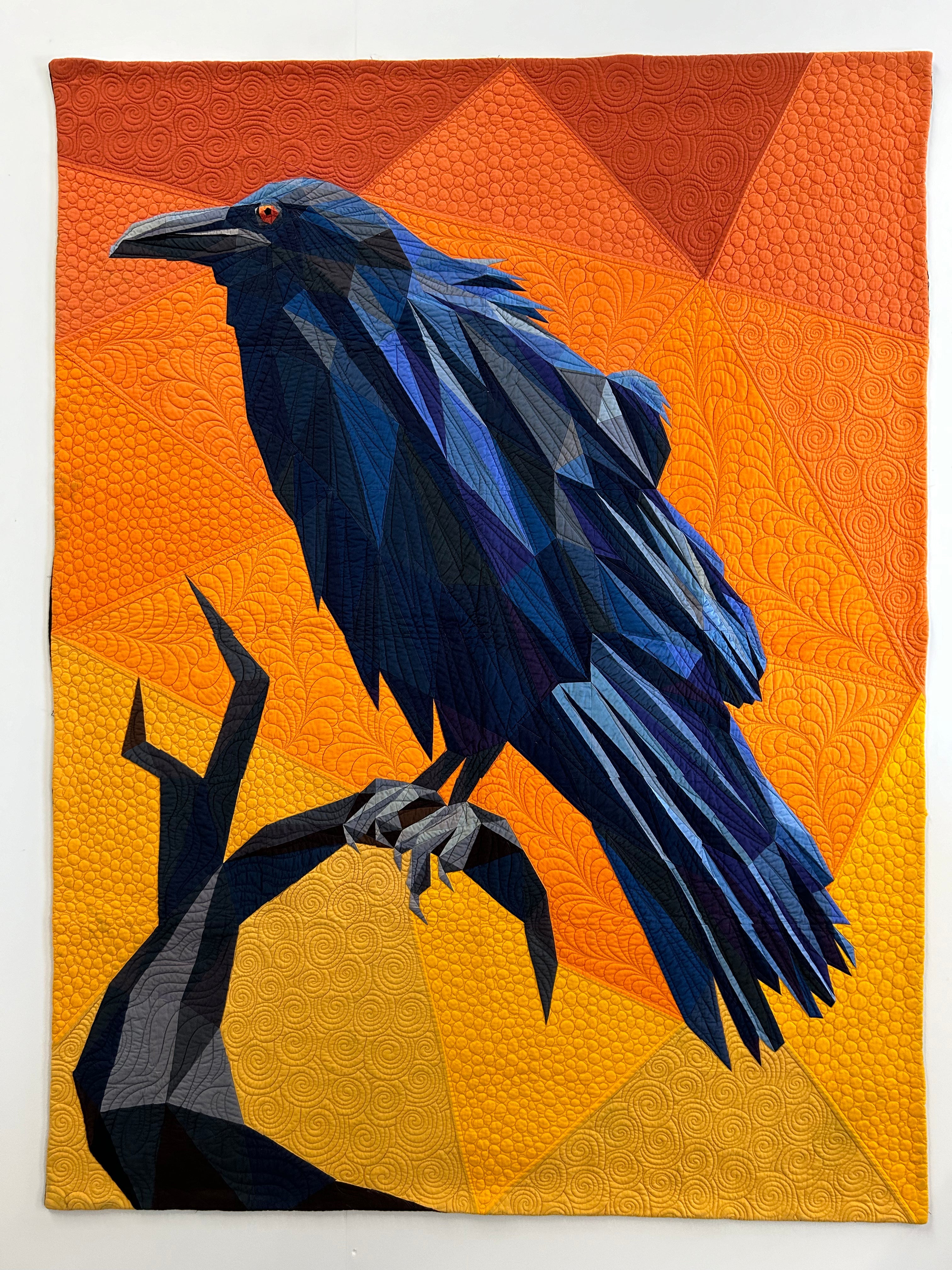 Edgar the Raven Quilt Kit