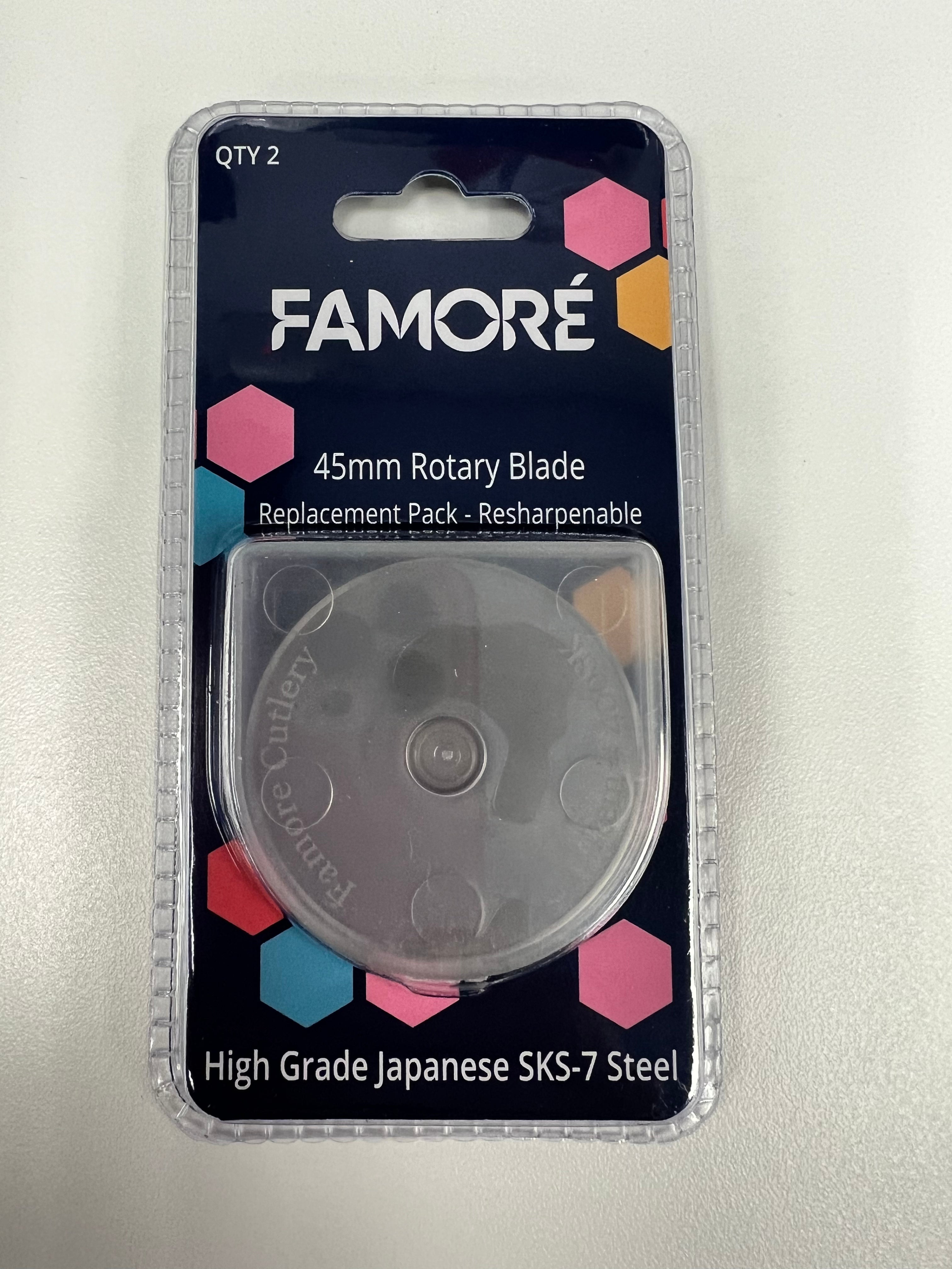 Famoré 45mm Rotary Cutter Replacement Blades Famore