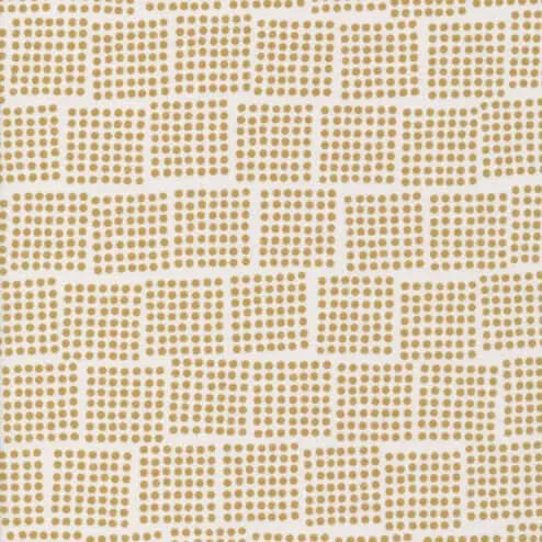 Imprint - Domino - Gold 44" / 45" Fabric Per Yard The Fabric Company