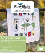 Riley Blake In the Wings embroidery quilt kit by Janet Wecker Frisch
