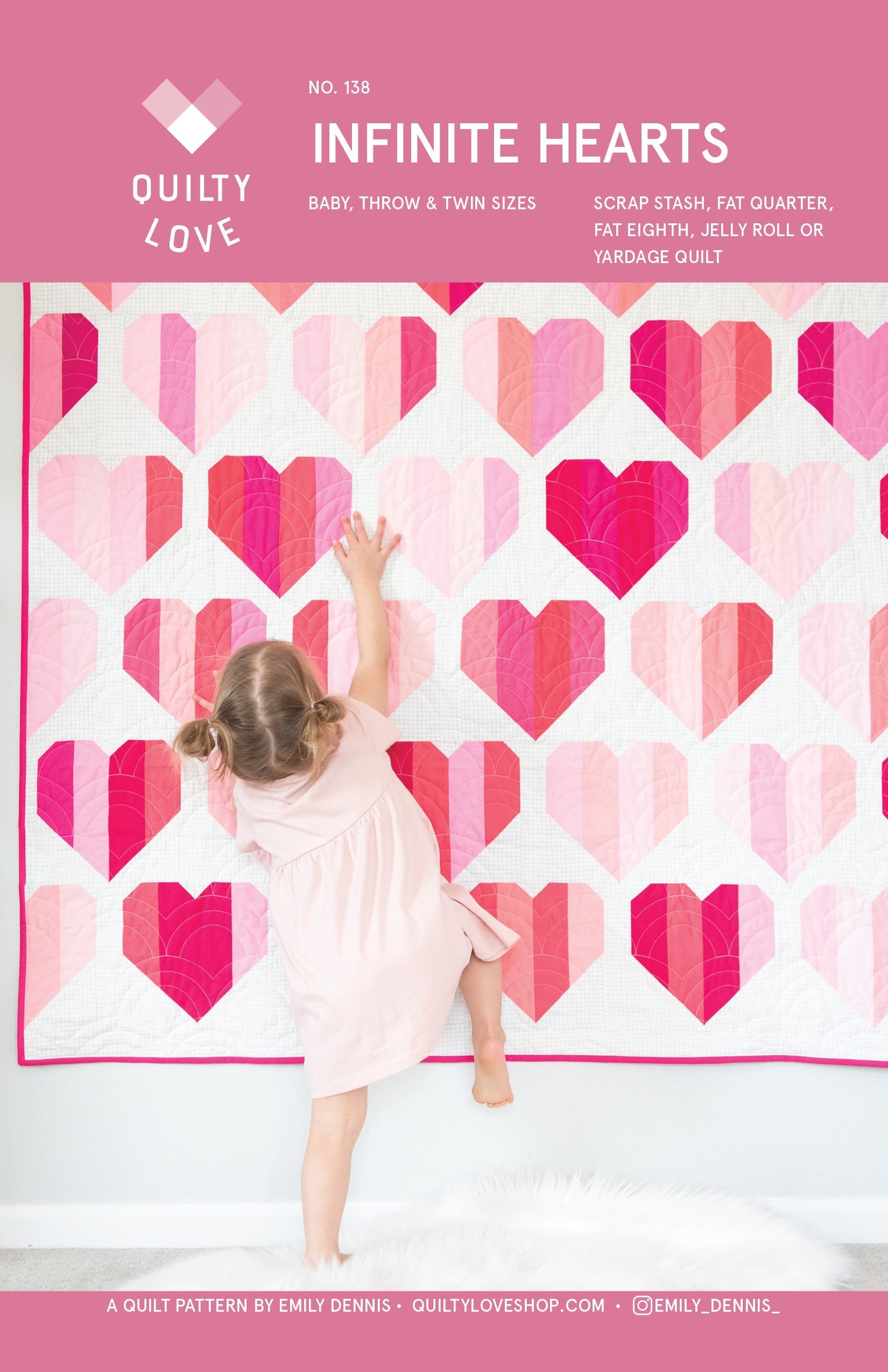 Infinite Hearts Quilt Pattern
