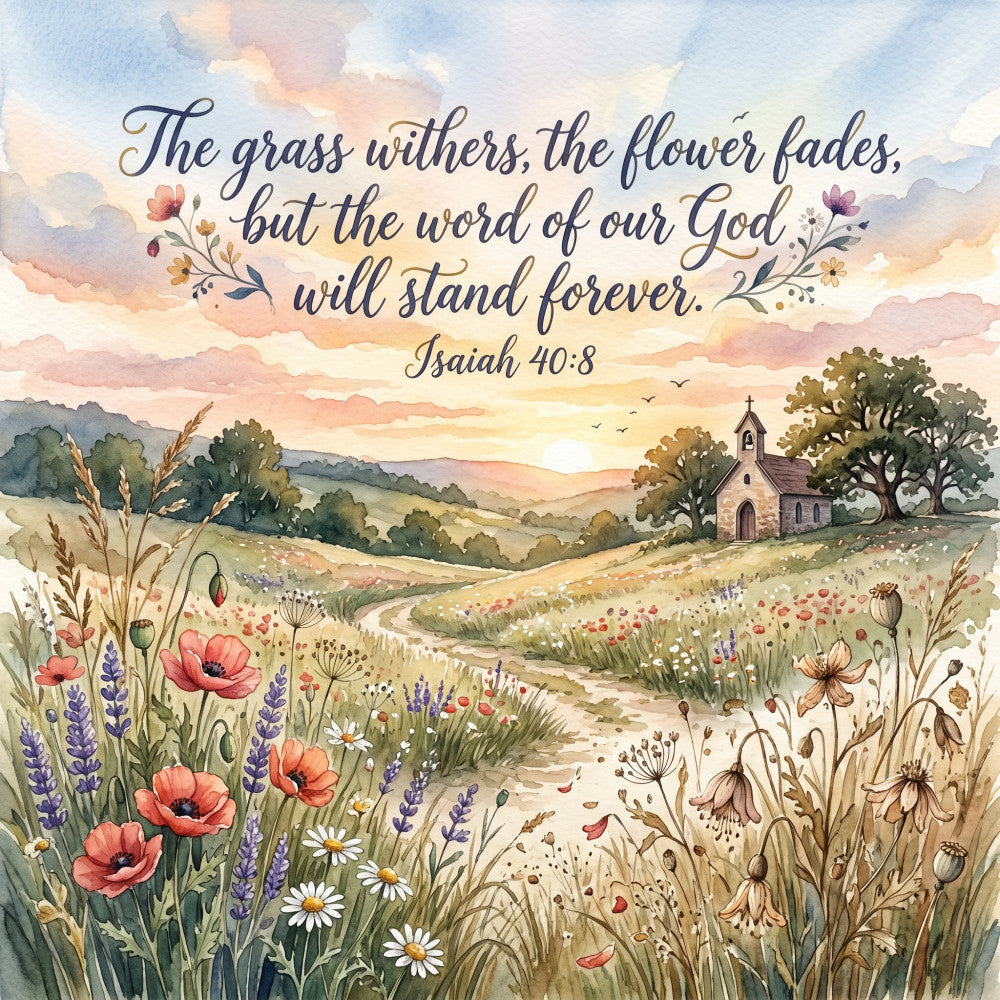 Inspirational Verses Fabric Panel 2