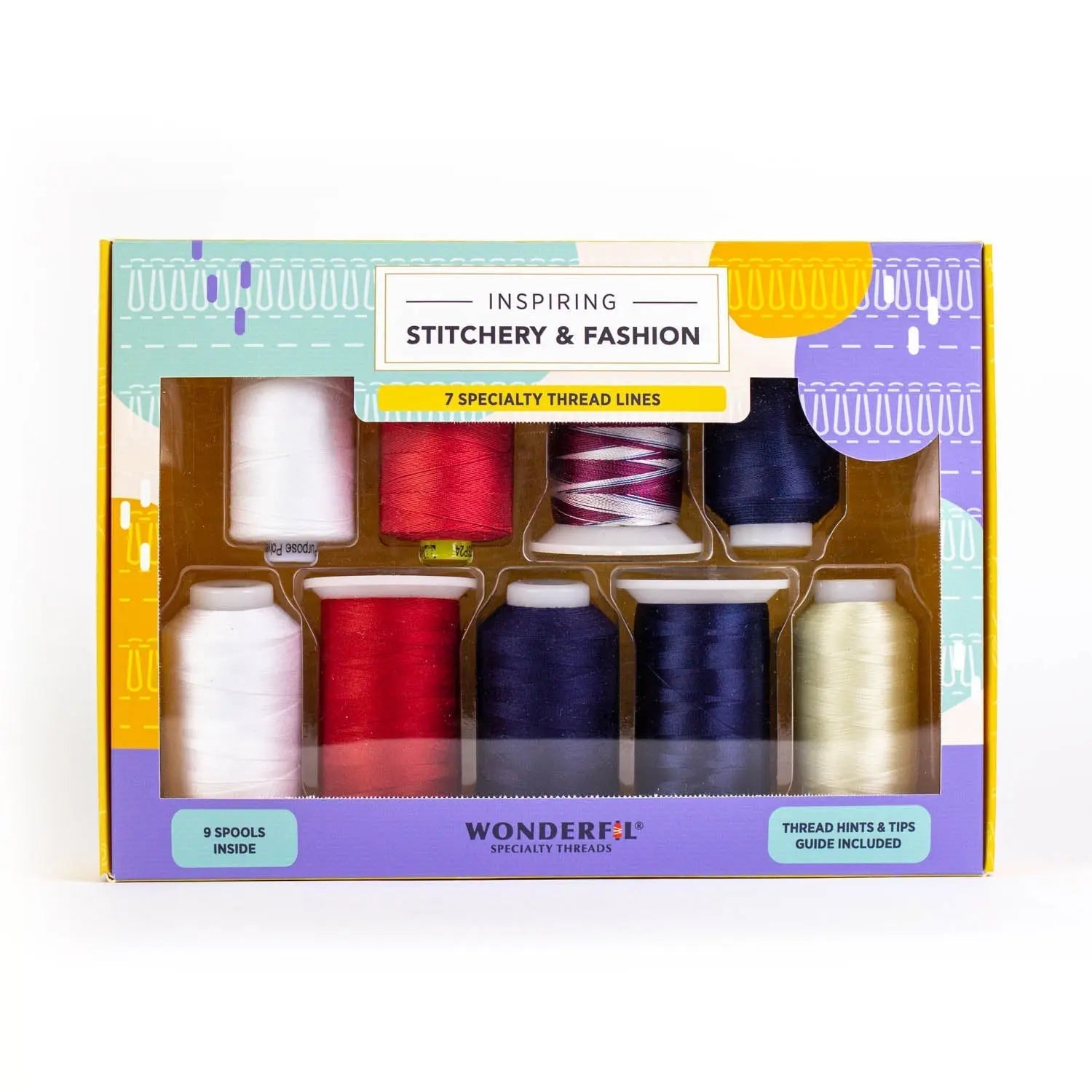 Inspiring Stitchery & Fashion Novelty Pack WonderFil USA