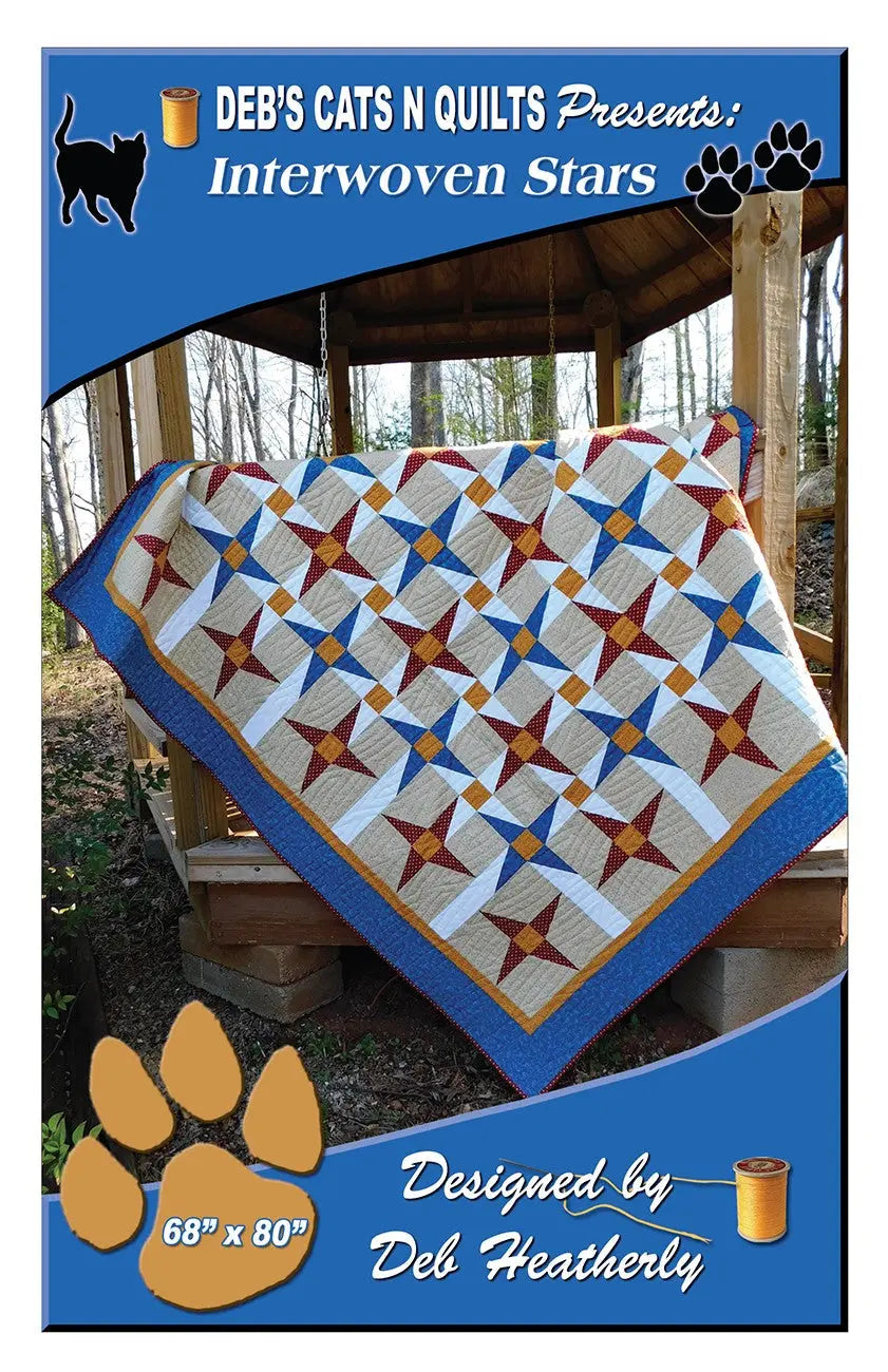 Interwoven Stars Checker Distributor