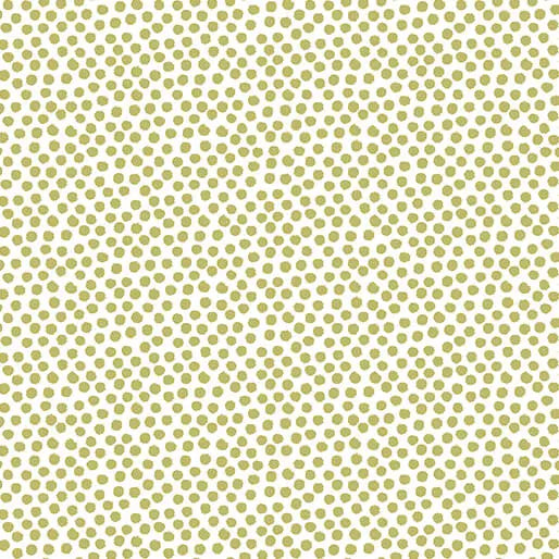 Into the Woods - On The Dot - Lime/White 44" / 45" Fabric Per Yard The Fabric Company